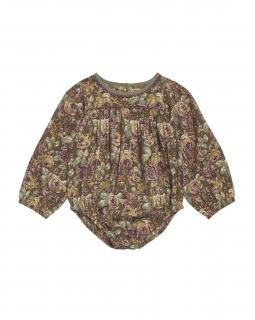 <img class='new_mark_img1' src='https://img.shop-pro.jp/img/new/icons14.gif' style='border:none;display:inline;margin:0px;padding:0px;width:auto;' />little cotton clothes<br>Lily Romper<br>Wallpaper Floral<br>(6-12m,12-18m,18-24m)