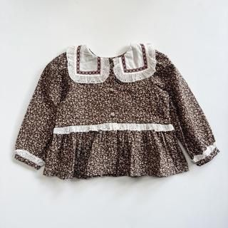 <img class='new_mark_img1' src='https://img.shop-pro.jp/img/new/icons14.gif' style='border:none;display:inline;margin:0px;padding:0px;width:auto;' />little cotton clothes<br>Alana Blouse<br>Bracken Floral<br>(2-3y〜10-11y)