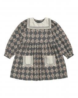 <img class='new_mark_img1' src='https://img.shop-pro.jp/img/new/icons14.gif' style='border:none;display:inline;margin:0px;padding:0px;width:auto;' />little cotton clothes<br>Eva Sailor Dress<br>Harlequin Floral<br>(2-3y10-11y)