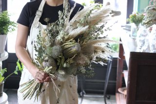 Dried and preserved bouquet