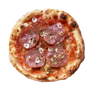 冷凍ピザ ピザ山　「サラミ山」（サラミのピザ）