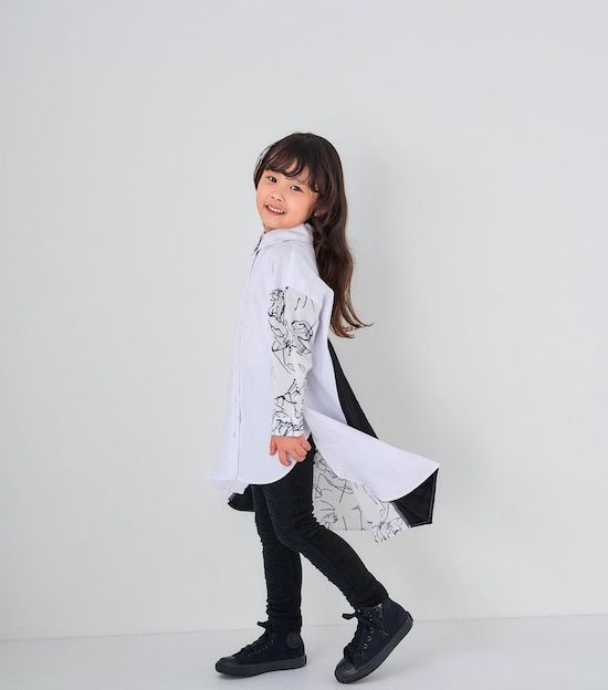 ビッグロングシャツ（キッズ）13408 - garcon la raison