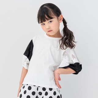 <img class='new_mark_img1' src='https://img.shop-pro.jp/img/new/icons20.gif' style='border:none;display:inline;margin:0px;padding:0px;width:auto;' />バルーンスリーブTシャツ（キッズ）22232