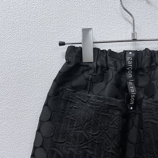 8分丈ワイドパンツ（レディース）33620 - garcon la raison