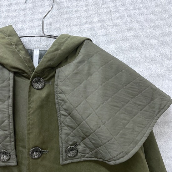 ケープレットフードビッグコート（レディース）34539 - garcon