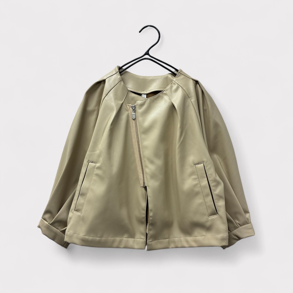 Ameri VINTAGE/ベージュ バルーンスリーブジャケット バルーンスリーブジャケット（レディース）54532 - garcon la