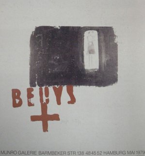 Joseph Beuys: Munro Galerie, Humbrug 1979 ポスター
