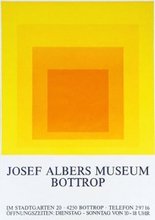 Josef Albers: Josef Albers Museum, Bottrop ポスター