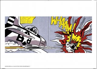 Roy Lichtenstein: Whaam! ポスター