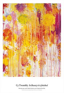 Cy Twombly: Untitled, 2001 ポスター
