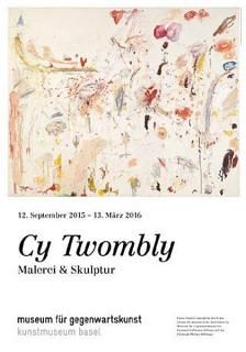 Cy Twombly: Ausstellungsplakat ݥ