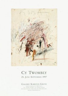 Cy Twombly: Galerie Karsten Greve, Cologne, 1997 ݥ