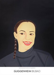 Alex Katz: BELINDA SMILES, 1993 ポスター
