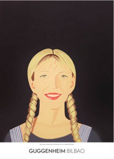 Alex Katz: JESSICA SMILES, 1994  ポスター