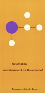 Otl Aicher: Automation ポスター