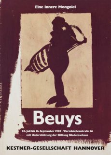 Joseph Beuys: Kestner-Gesellschaft, 1990 ポスター