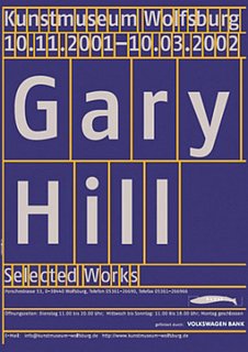 Gary Hill: Selected Works ポスター