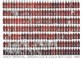 Andy Warhol: Green Coca Cola Bottles, 1962 ポスター