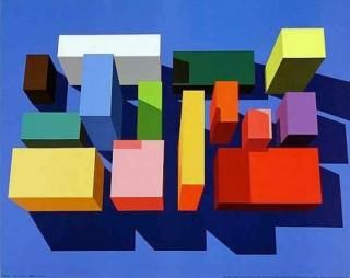 訳あり アートポスター ジュリアン・オピー エキシビジョンポスター 訳