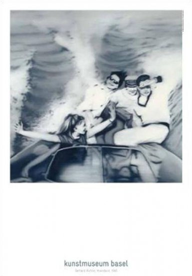 Gerhard Richter: Motorboot ポスター - BALLOON｜ポスター専門 