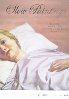 John Currin: Girl in Bed ポスター