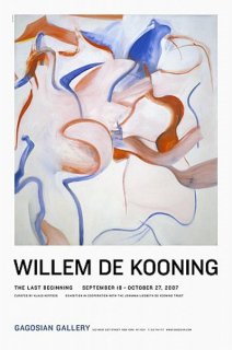 ウィレム・デ・クーニング WILLEM DE KOONING 展覧会 ポスター