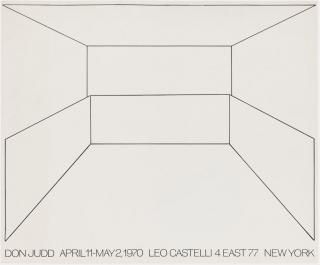 Donald Judd｜ドナルド・ジャッド - BALLOON｜ポスター専門