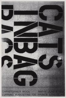 Christopher Wool｜クリストファー・ウール - BALLOON｜ポスター