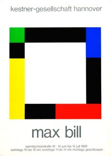 Max Bill: Kestner-Gesellschaft, 1968 ݥ