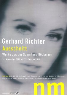 Gerhard Richter: 展覧会ポスター         