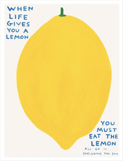 David Shrigley: When Life Gives You A Lemon﻿ ポスター - BALLOON