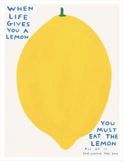 David Shrigley: When Life Gives You A Lemon&#65279; ポスター