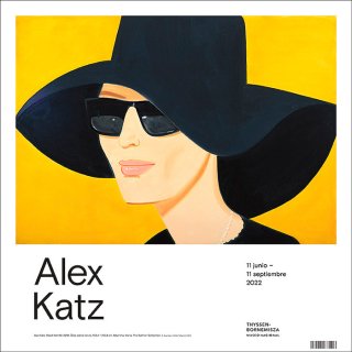 Alex Katz: Alex Katz: Ulla in Black Hat, 2010 ポスター