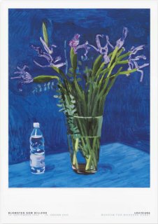 David Hockney: Iris with Evian Bottle, 1998 ポスター