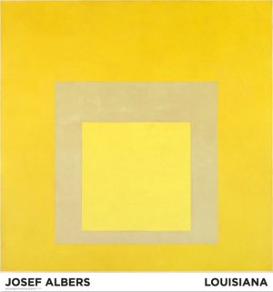 Josef Albers: Homage to the Square. Yellow climate ポスター