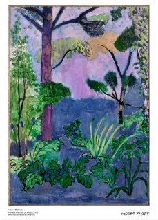 Henri Matisse: Paysage Marocain（Acanthes）ポスター