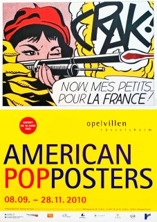 Roy Lichtenstein: American Pop展 ポスター