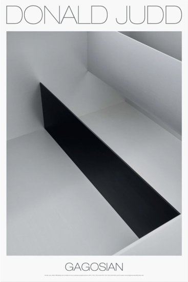 Donald Judd: 展覧会ポスター - BALLOON｜ポスター専門オンランショップ by art shop & gallery  Satellite