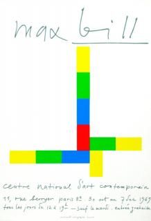 Max Bill: Centre national d'art contemporain Paris, 1969 ݥ