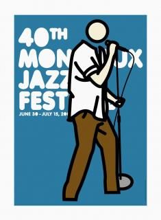 Julian Opie: Montreux Jazz Festival, 2006 ݥS