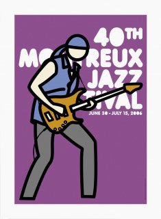 Julian Opie: Montreux Jazz Festival, 2006 ݥS