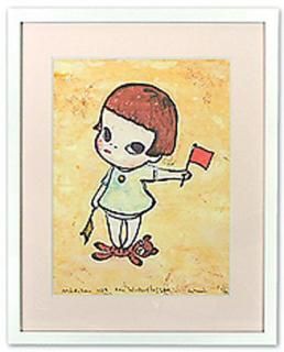 奈良美智　HAPPINESS ポスター 奈良美智：Untitled （Eye Patch） ポスター(Untitled （Eye Patch