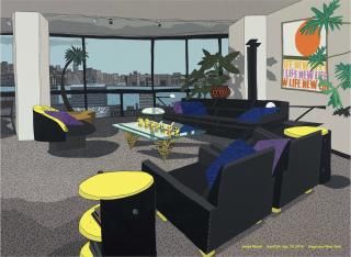 Jonas Wood: Jersey City Apartment ݥ