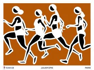 Julian Opie｜ジュリアン・オピー - BALLOON｜ポスター専門