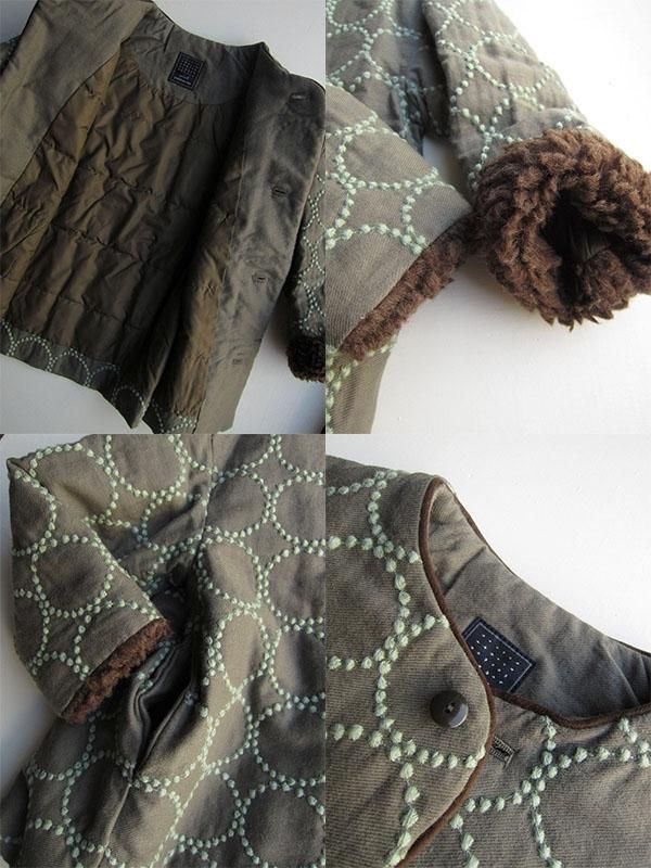 mina perhonen(baby) tambourine(タンバリン）コート/VA6054P*CT