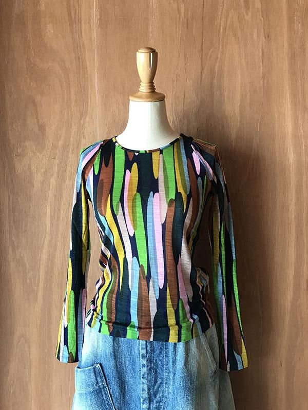 mina perhonen WATERFALL(ウォーターフォール) 長袖カットソー