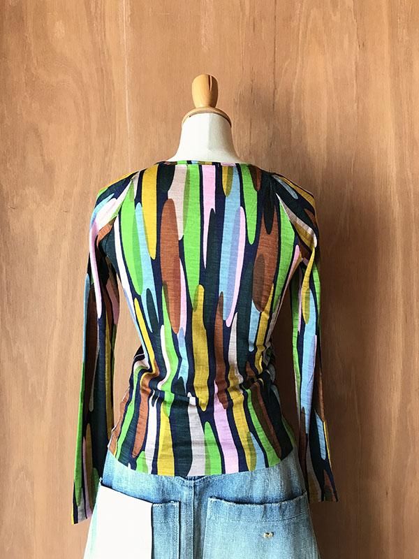 mina perhonen WATERFALL(ウォーターフォール) 長袖カットソー