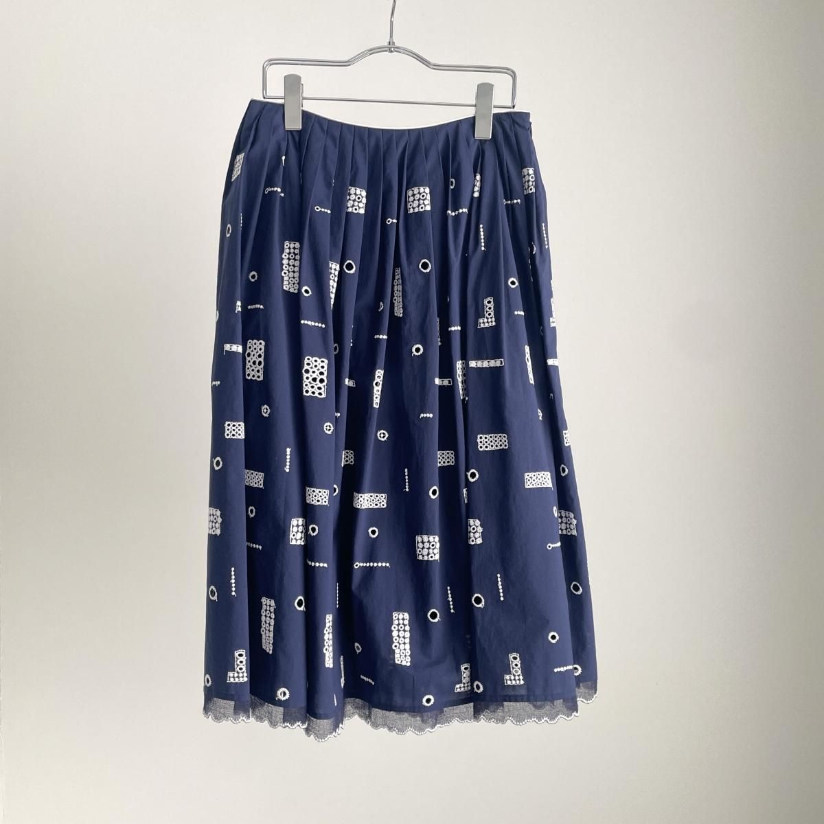 mina perhonen piece (ピース)コットンタックスカート/XS5122*SK
