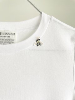 ANTIPAST Cotton Frice T-shirt with Bee(˪դT)/KNT0HI*CS#IT