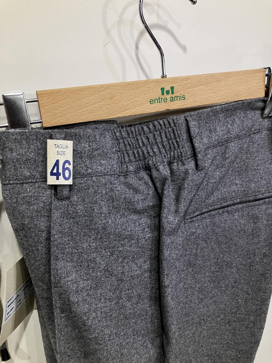 ジャブスアルキヴィオ マサッチョセンタークリース付 ウールパンツ/MASACCIO-A7072-40*PT#MC - ARTHUR FASHION WORLD ジャブスアルキヴィオ マサッチョセンタークリース付 ウールパンツ/MASACCIO-A7072-40*PT#MC - ARTHUR FASHION WORLD